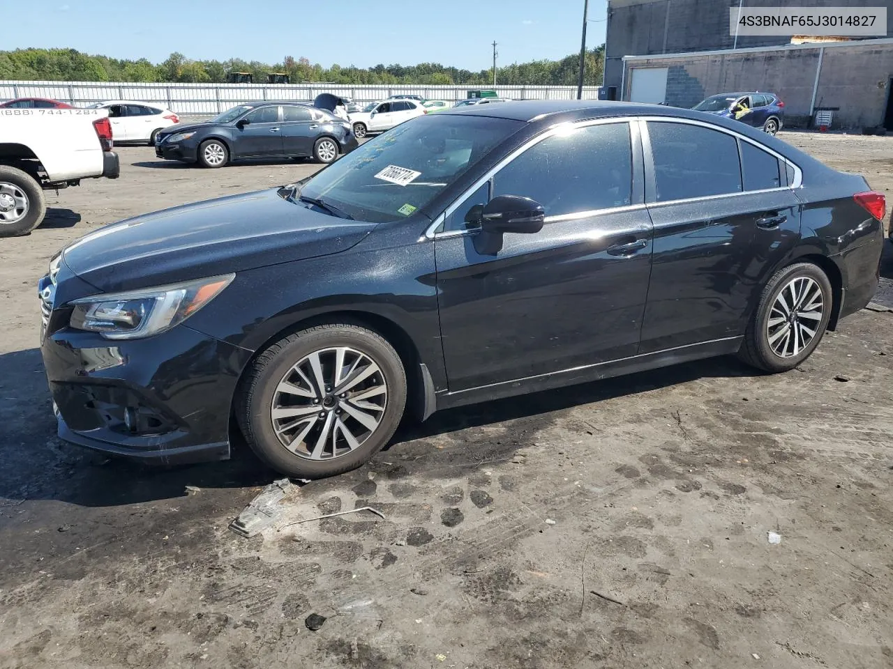 2018 Subaru Legacy 2.5I Premium VIN: 4S3BNAF65J3014827 Lot: 70566774