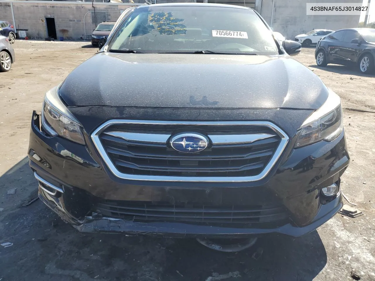 2018 Subaru Legacy 2.5I Premium VIN: 4S3BNAF65J3014827 Lot: 70566774