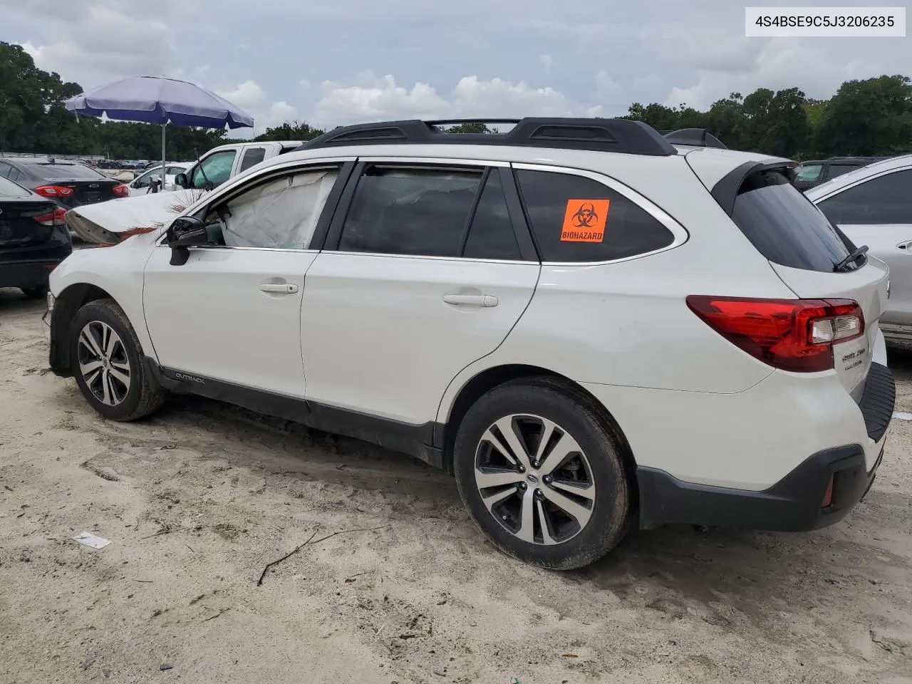 2018 Subaru Outback VIN: 4S4BSE9C5J3206235 Lot: 70738414