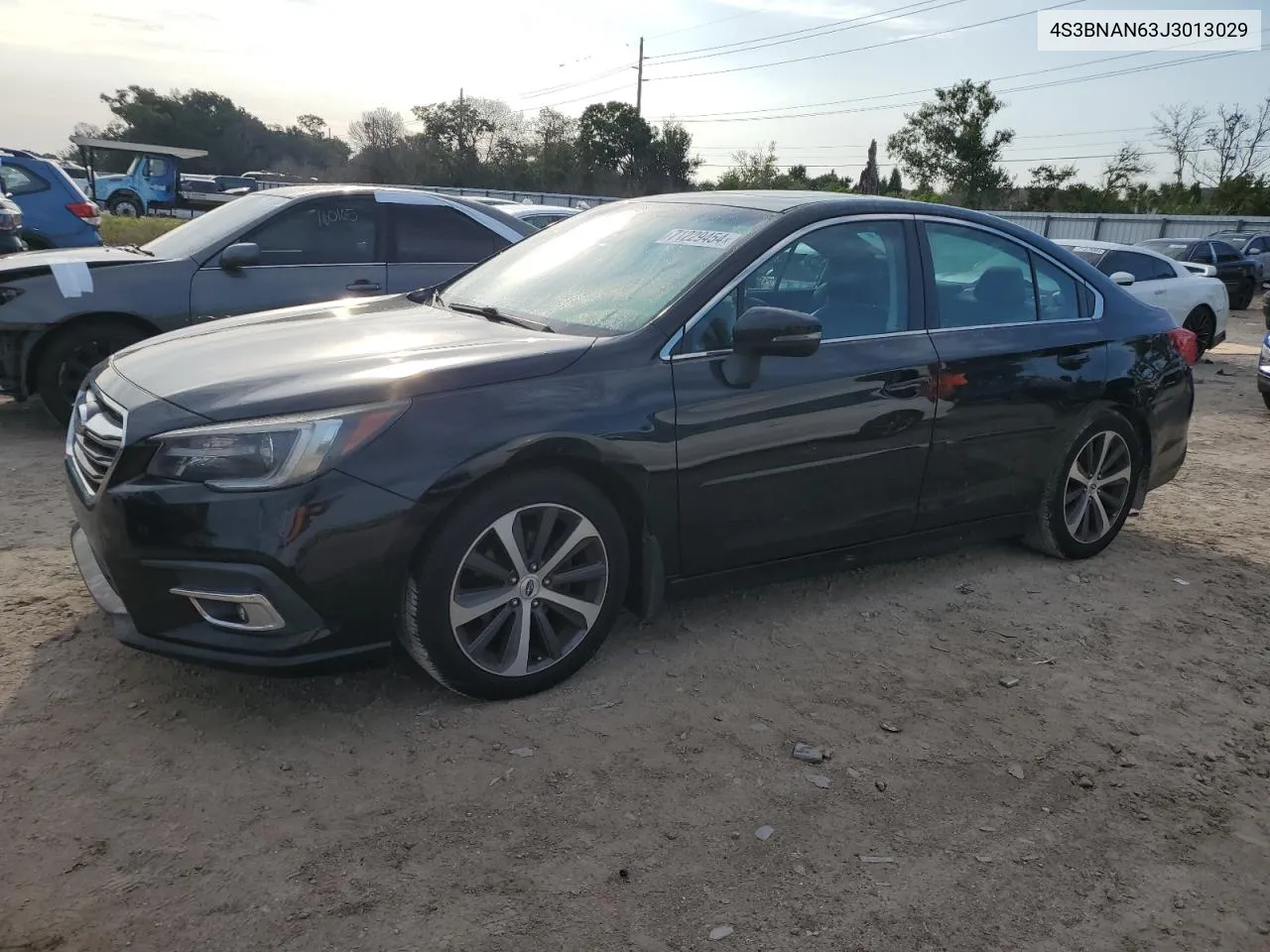 2018 Subaru Legacy 2.5I Limited VIN: 4S3BNAN63J3013029 Lot: 71229454