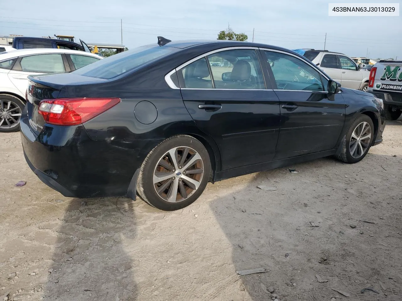 2018 Subaru Legacy 2.5I Limited VIN: 4S3BNAN63J3013029 Lot: 71229454