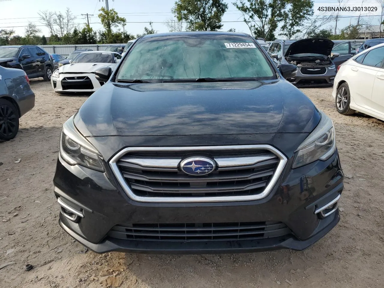 2018 Subaru Legacy 2.5I Limited VIN: 4S3BNAN63J3013029 Lot: 71229454