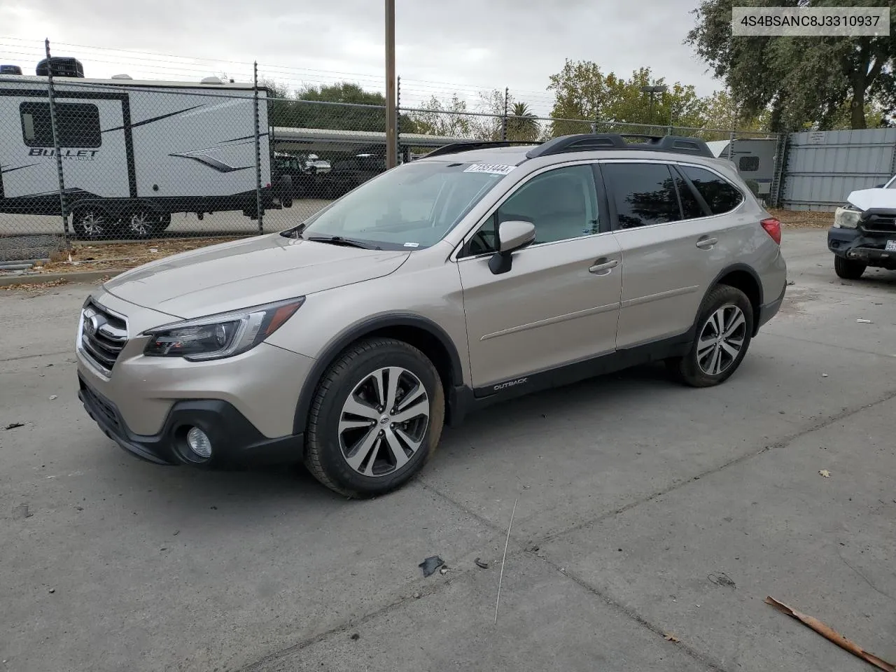 4S4BSANC8J3310937 2018 Subaru Outback 2.5I Limited