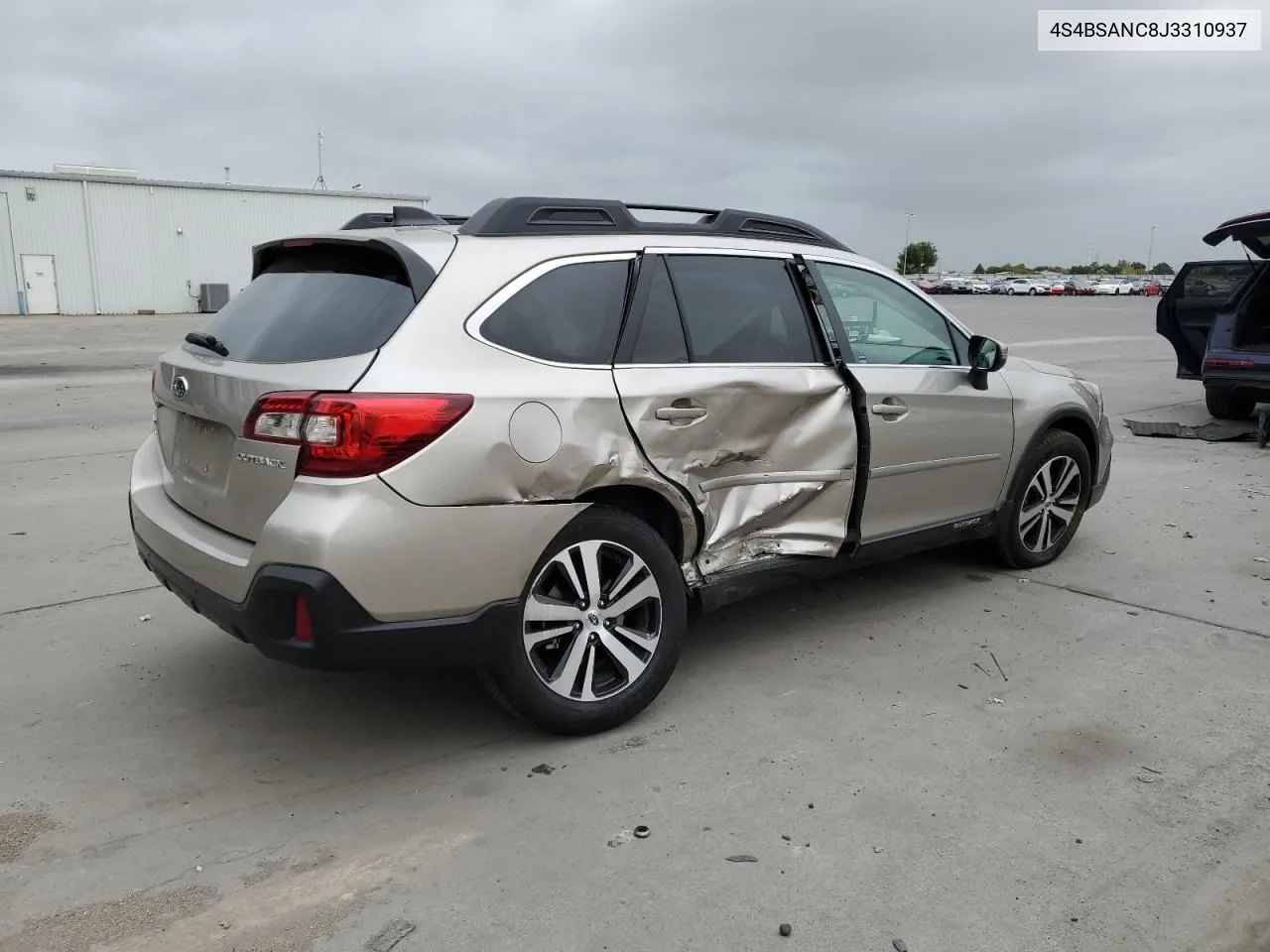 2018 Subaru Outback 2.5I Limited VIN: 4S4BSANC8J3310937 Lot: 71551444