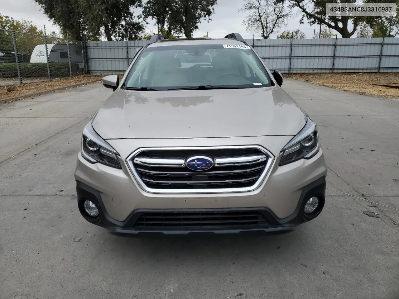 4S4BSANC8J3310937 2018 Subaru Outback 2.5I Limited