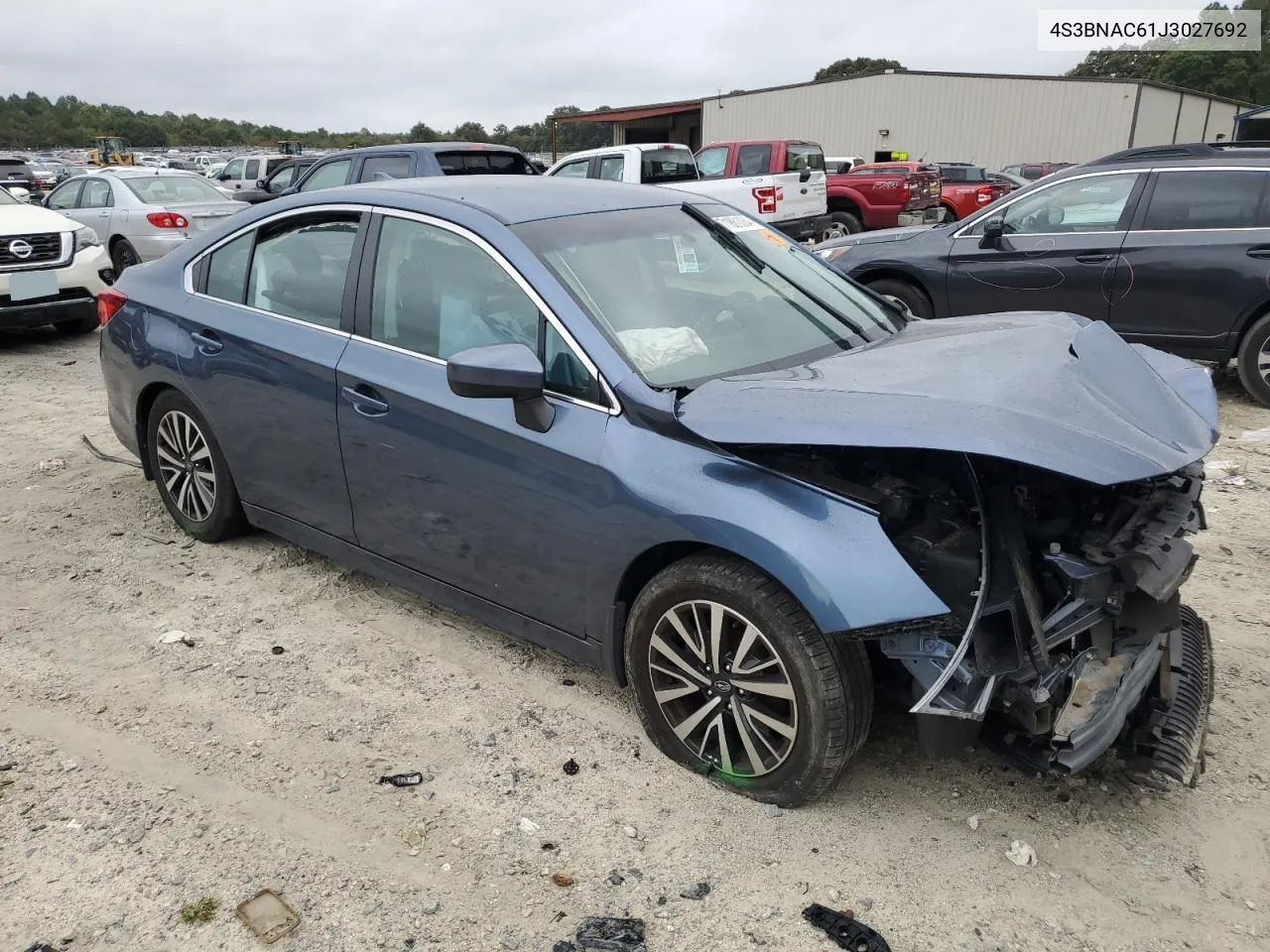 2018 Subaru Legacy 2.5I Premium VIN: 4S3BNAC61J3027692 Lot: 71861064