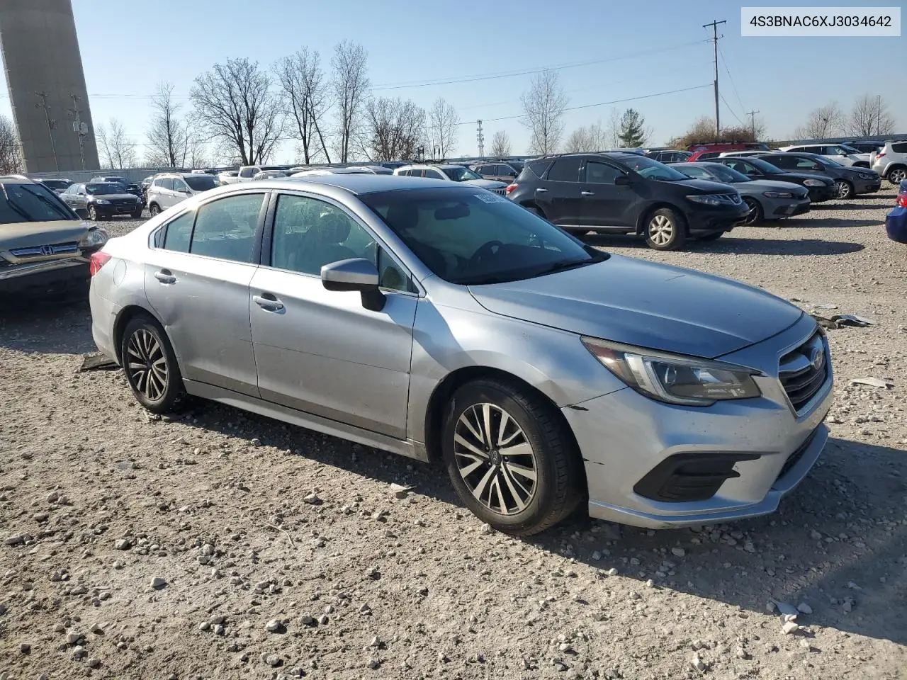 4S3BNAC6XJ3034642 2018 Subaru Legacy 2.5I Premium