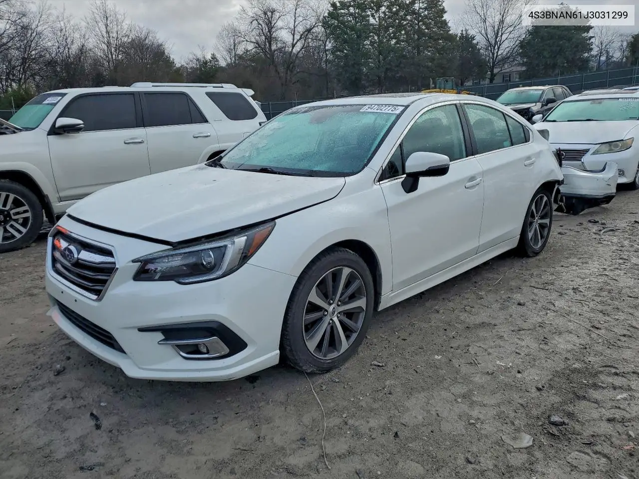 4S3BNAN61J3031299 2018 Subaru Legacy 2.5I Limited