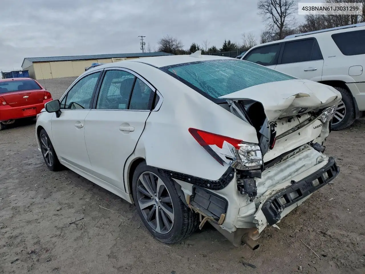 4S3BNAN61J3031299 2018 Subaru Legacy 2.5I Limited