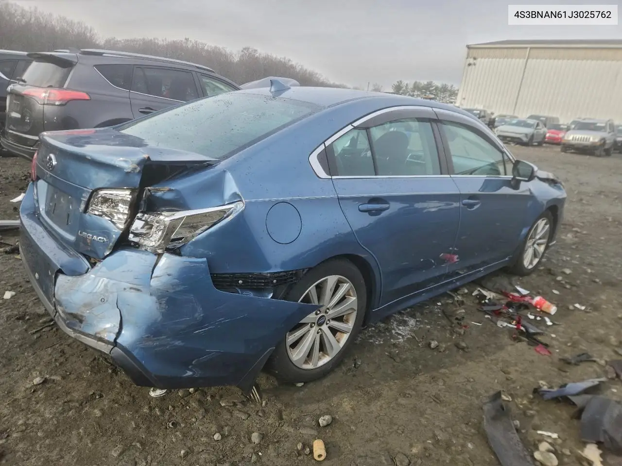 4S3BNAN61J3025762 2018 Subaru Legacy 2.5I Limited