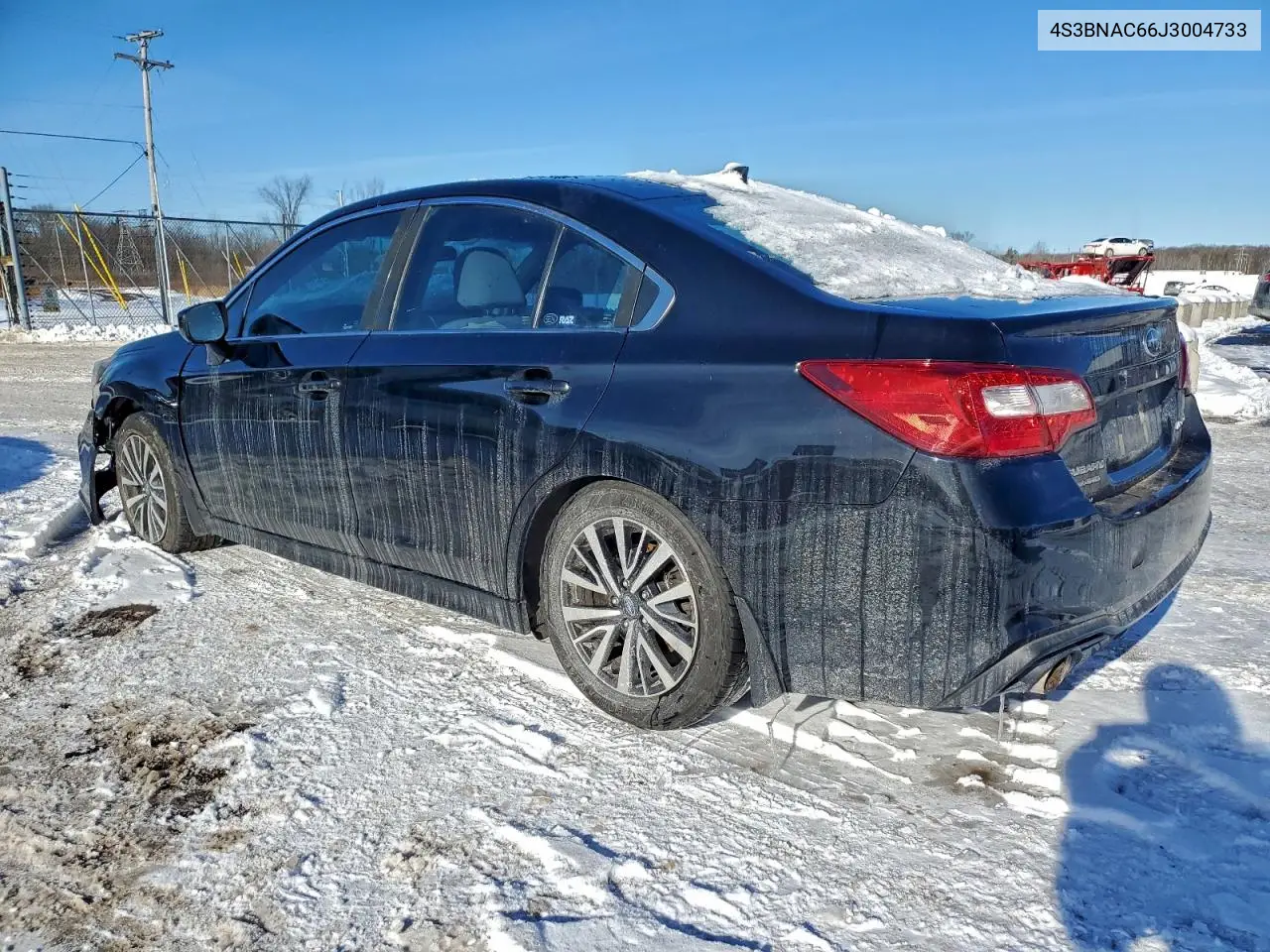 4S3BNAC66J3004733 2018 Subaru Legacy 2.5I Premium