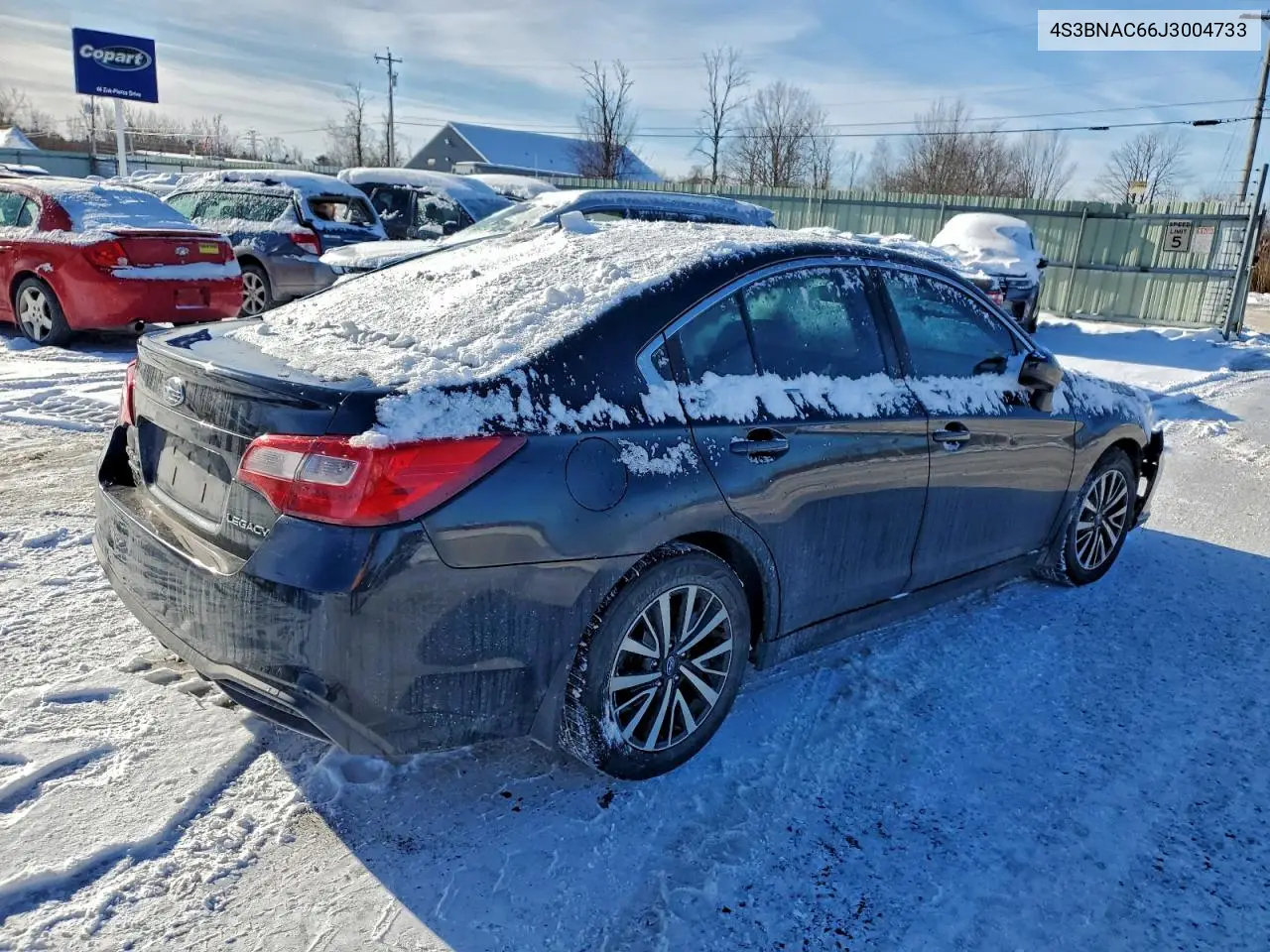 4S3BNAC66J3004733 2018 Subaru Legacy 2.5I Premium