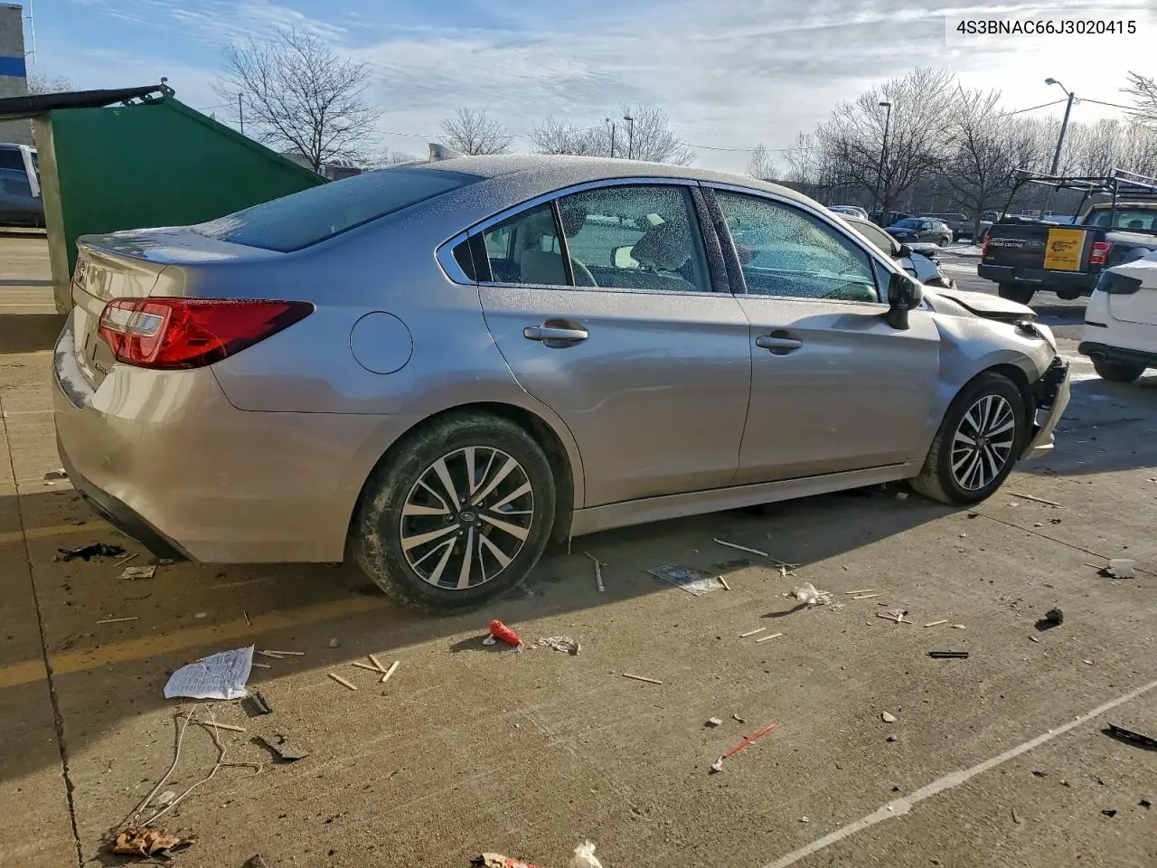 4S3BNAC66J3020415 2018 Subaru Legacy 2.5I Premium