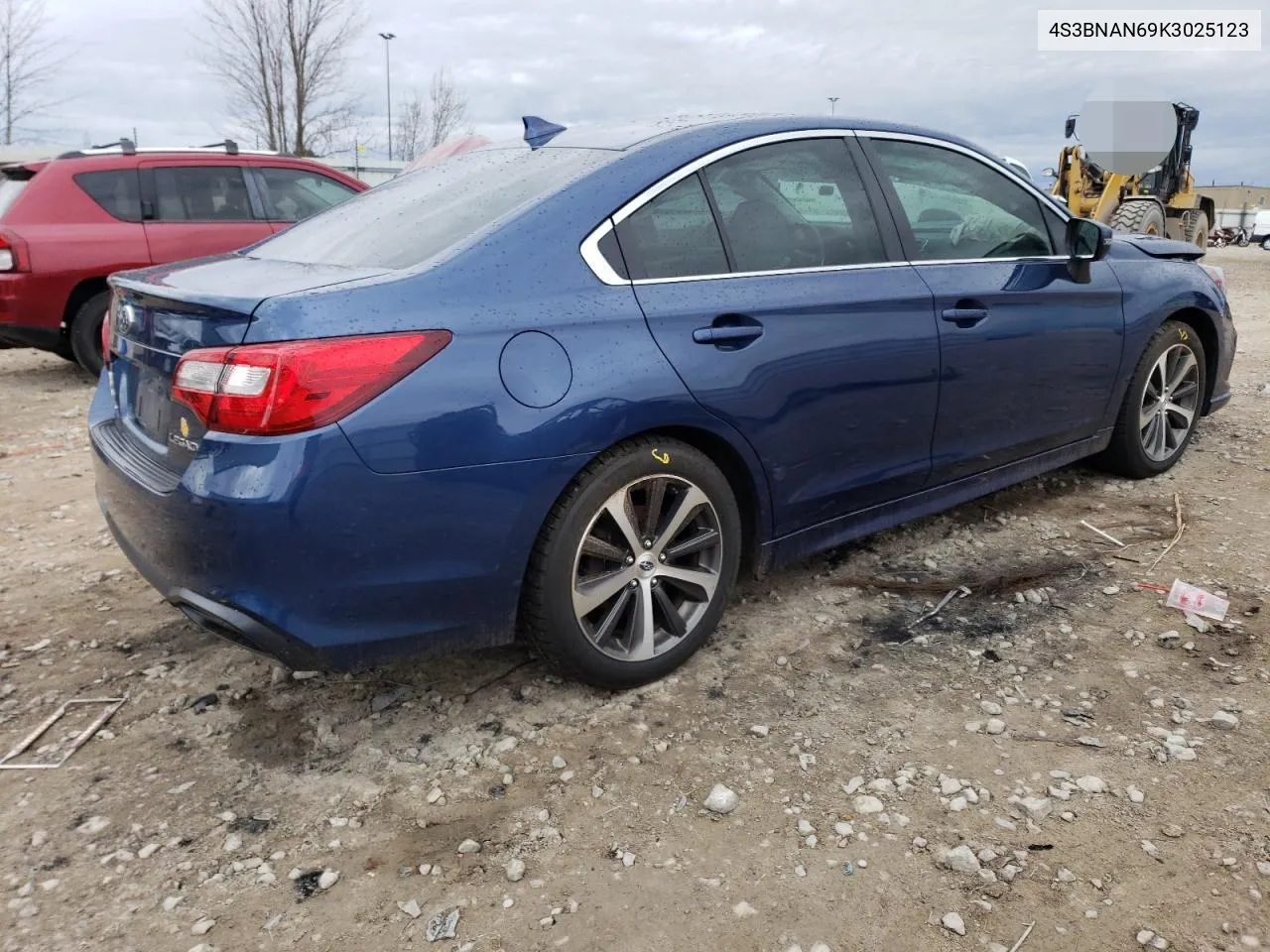 4S3BNAN69K3025123 2019 Subaru Legacy 2.5I Limited