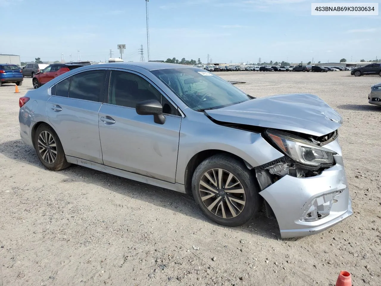 2019 Subaru Legacy 2.5I VIN: 4S3BNAB69K3030634 Lot: 54452154