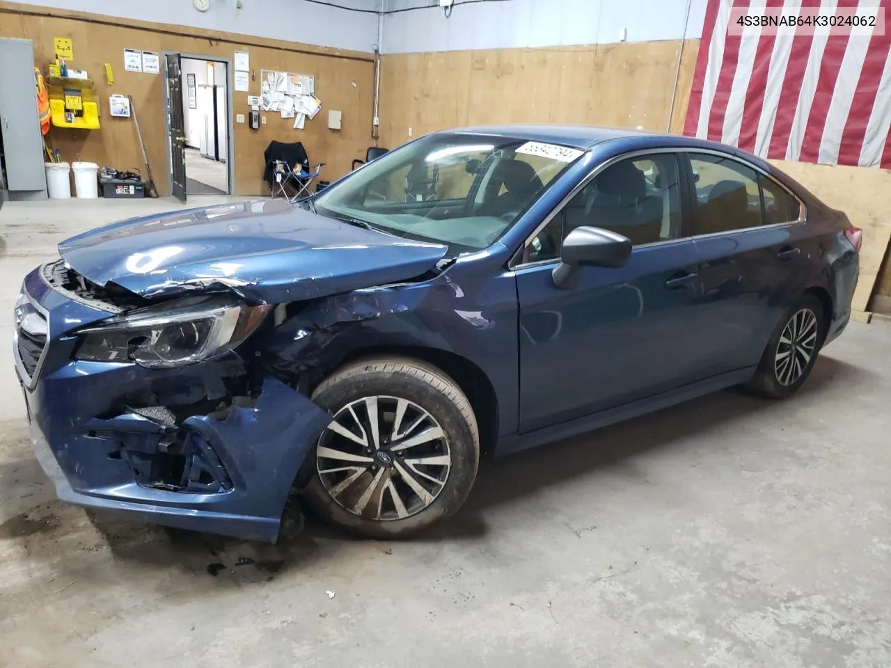 4S3BNAB64K3024062 2019 Subaru Legacy 2.5I