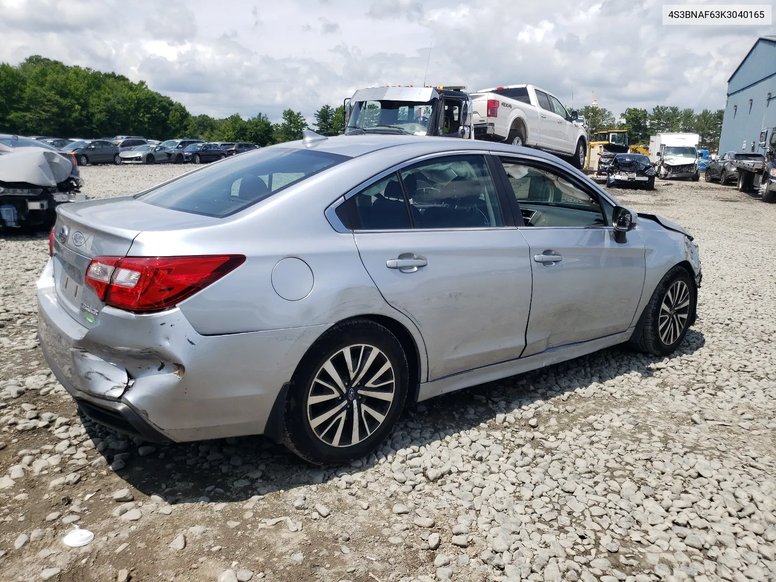 4S3BNAF63K3040165 2019 Subaru Legacy 2.5I Premium