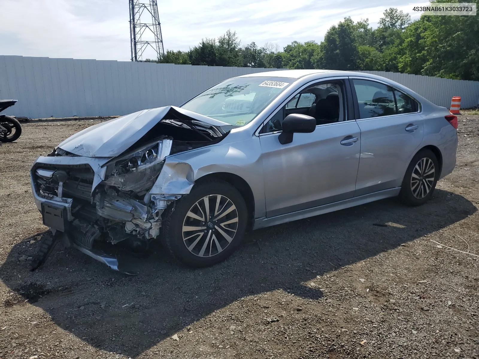 2019 Subaru Legacy 2.5I VIN: 4S3BNAB61K3033723 Lot: 64353684