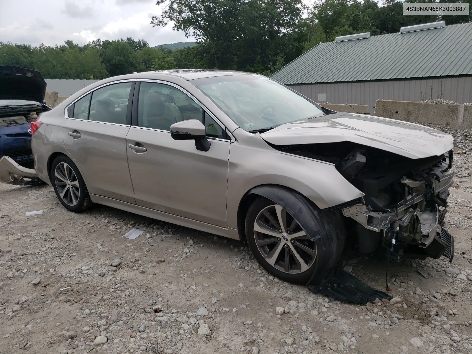 2019 Subaru Legacy 2.5I Limited VIN: 4S3BNAN68K3003887 Lot: 64490444