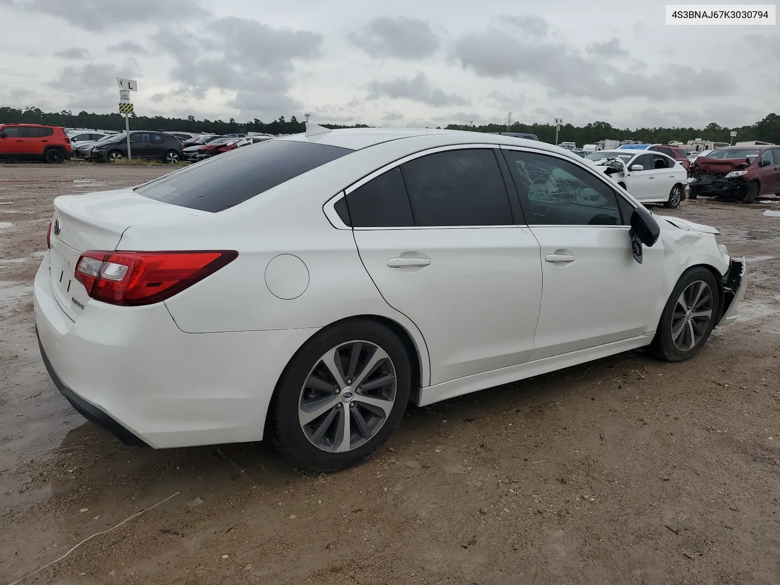 4S3BNAJ67K3030794 2019 Subaru Legacy 2.5I Limited