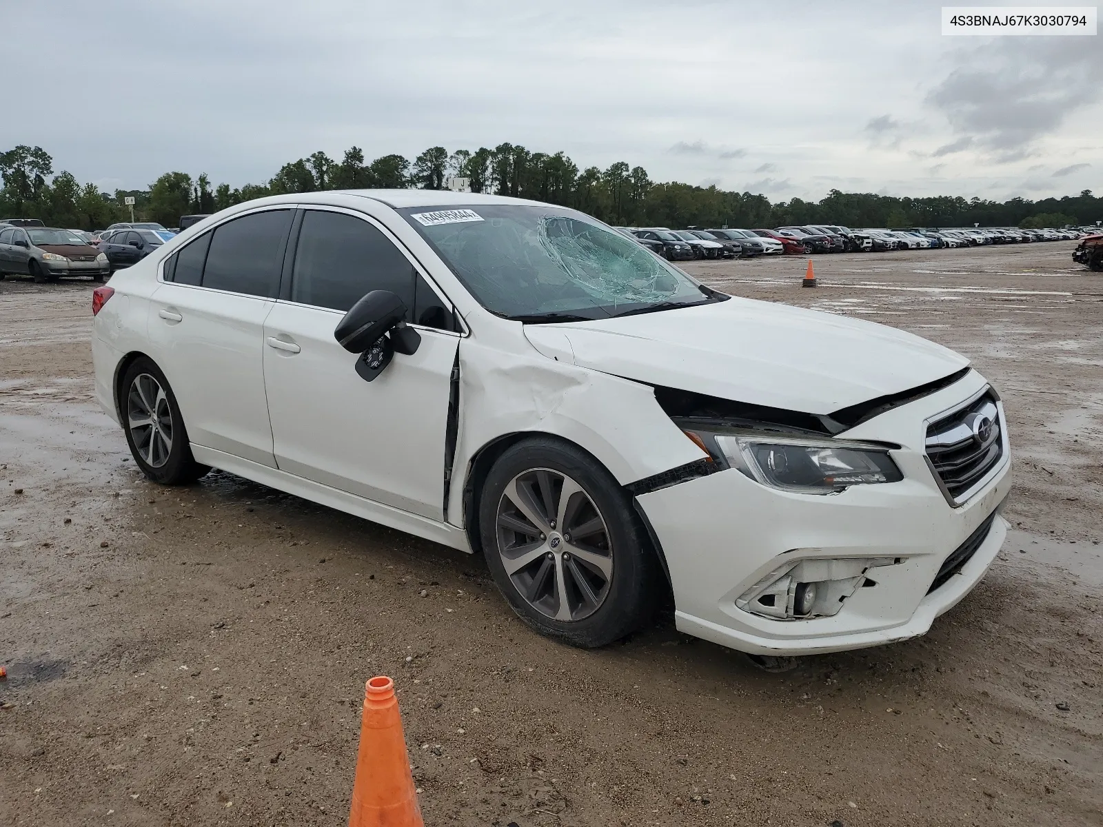 2019 Subaru Legacy 2.5I Limited VIN: 4S3BNAJ67K3030794 Lot: 64995844