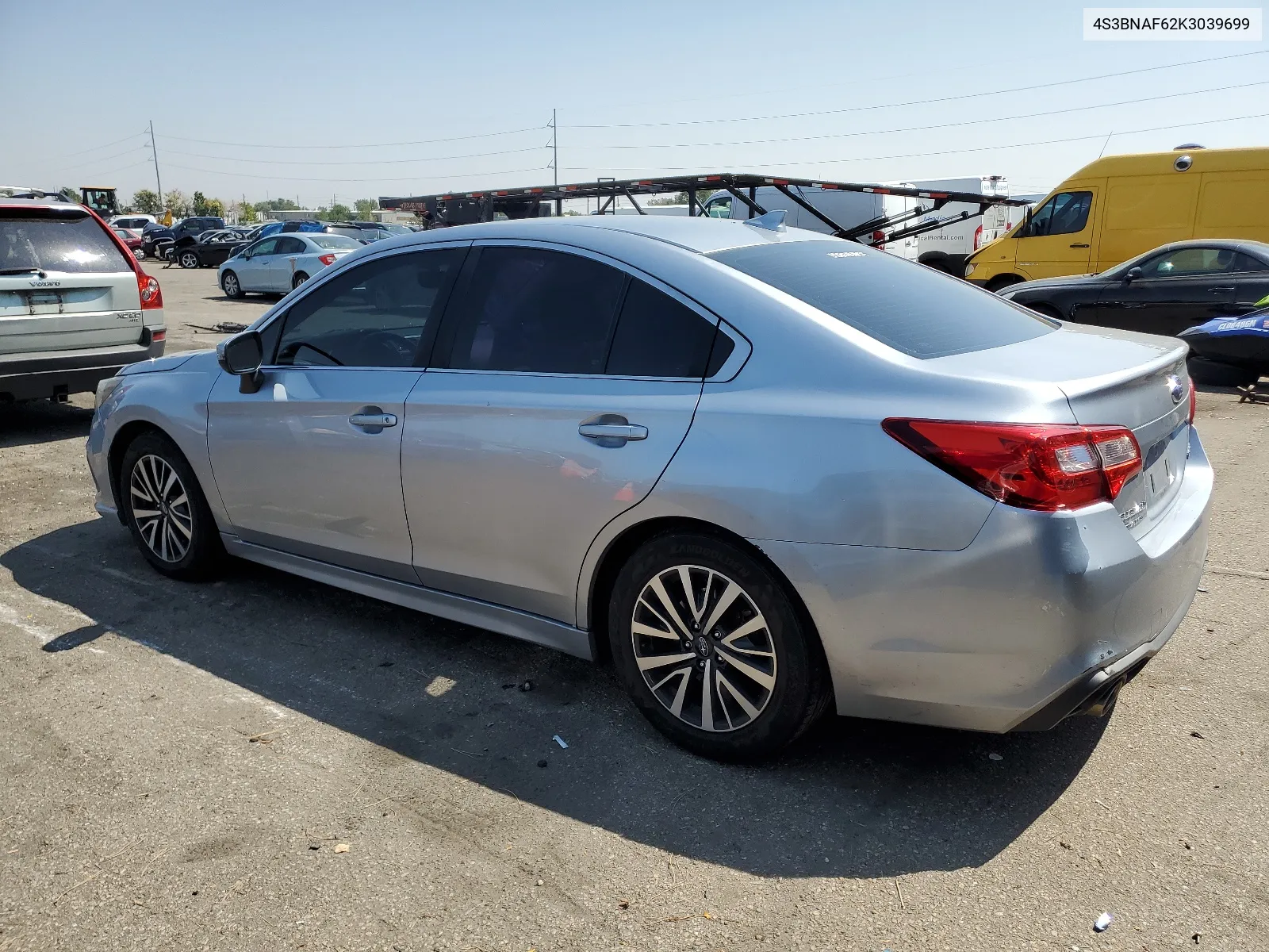 2019 Subaru Legacy 2.5I Premium VIN: 4S3BNAF62K3039699 Lot: 65653814