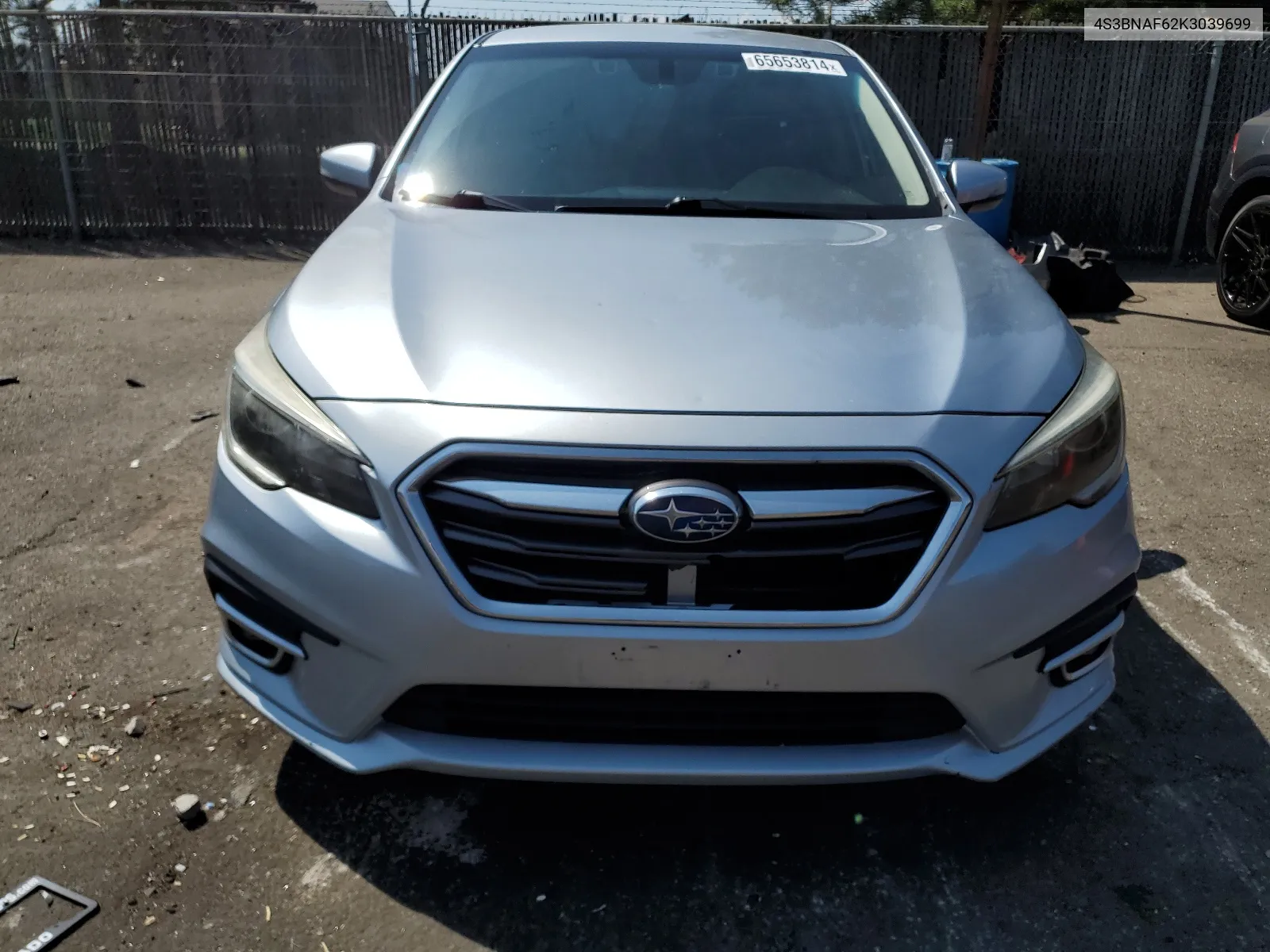 2019 Subaru Legacy 2.5I Premium VIN: 4S3BNAF62K3039699 Lot: 65653814