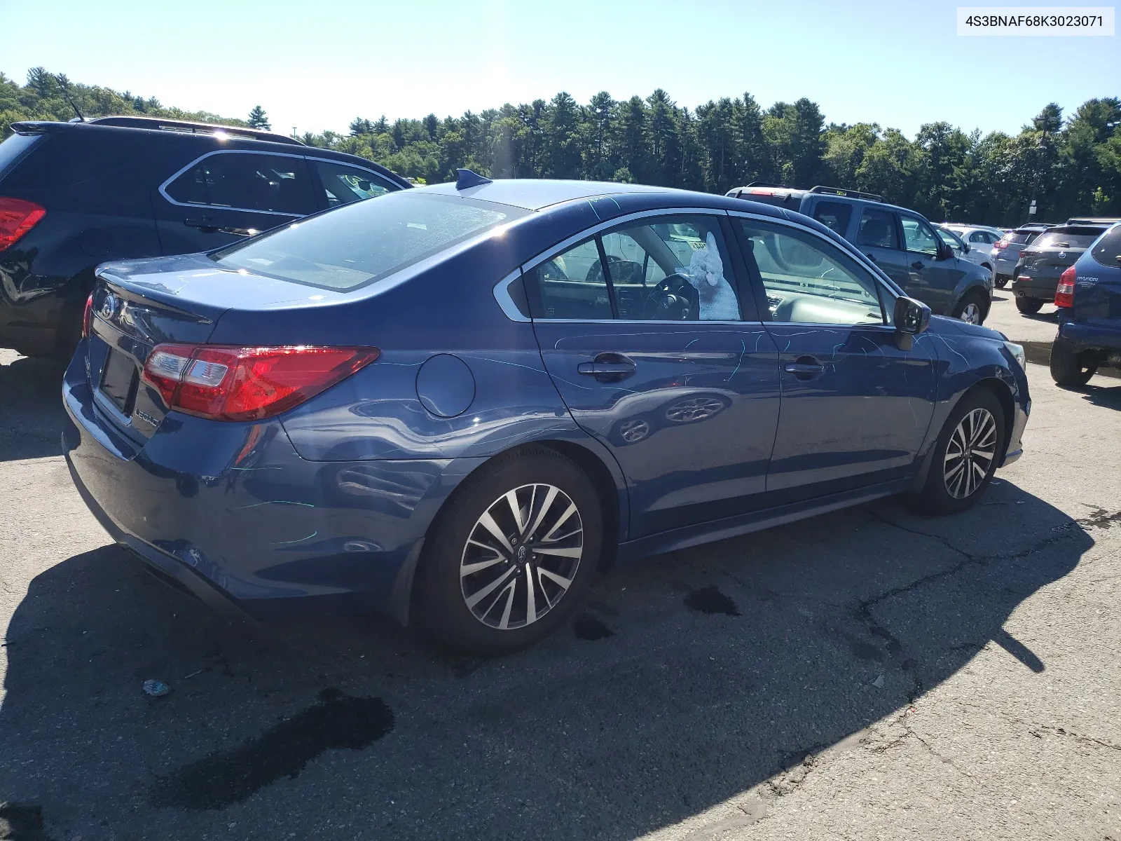 2019 Subaru Legacy 2.5I Premium VIN: 4S3BNAF68K3023071 Lot: 66280894