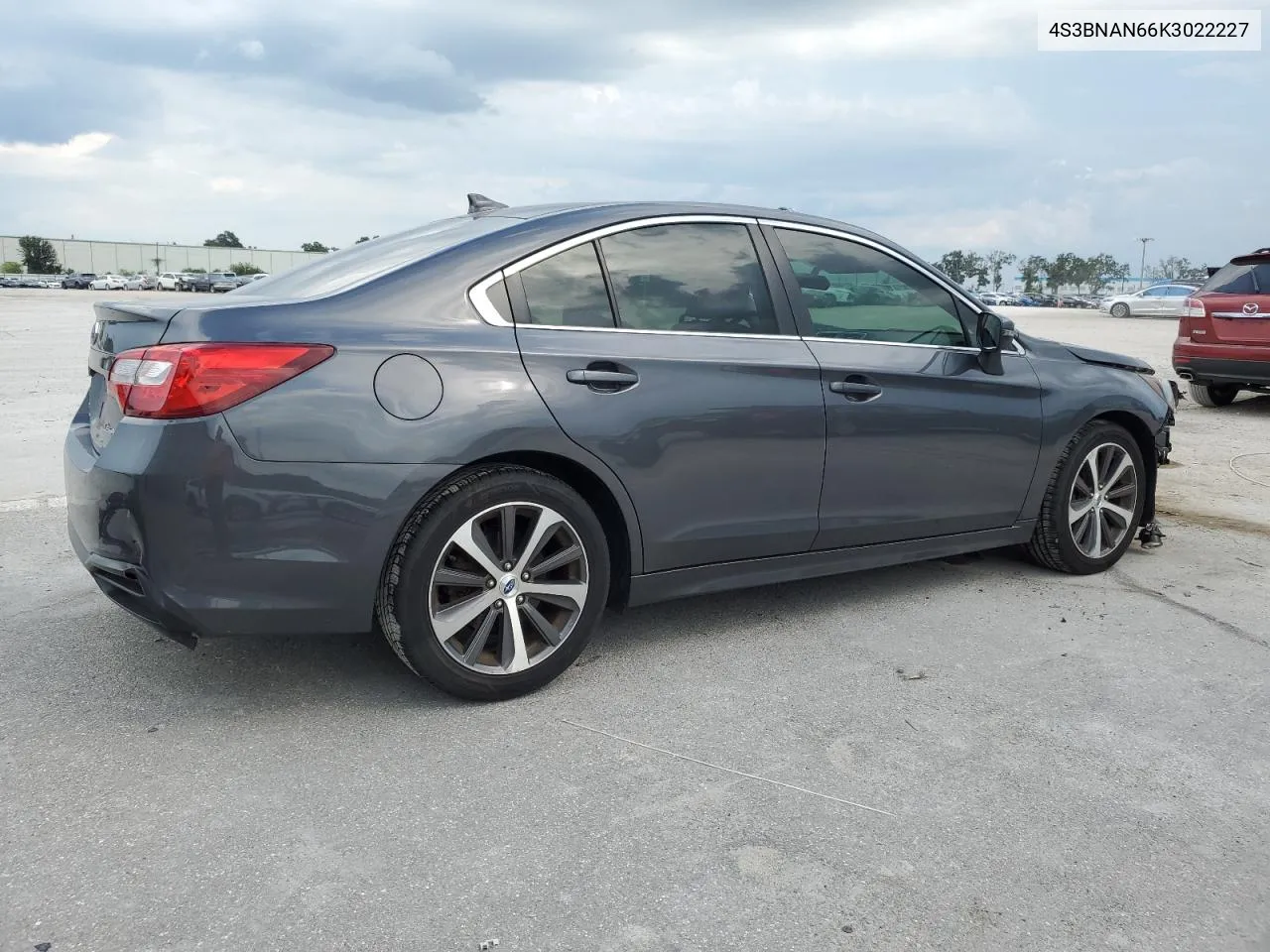 2019 Subaru Legacy 2.5I Limited VIN: 4S3BNAN66K3022227 Lot: 67591764