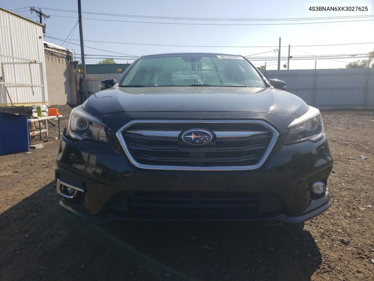 2019 Subaru Legacy 2.5I Limited VIN: 4S3BNAN6XK3027625 Lot: 68706984