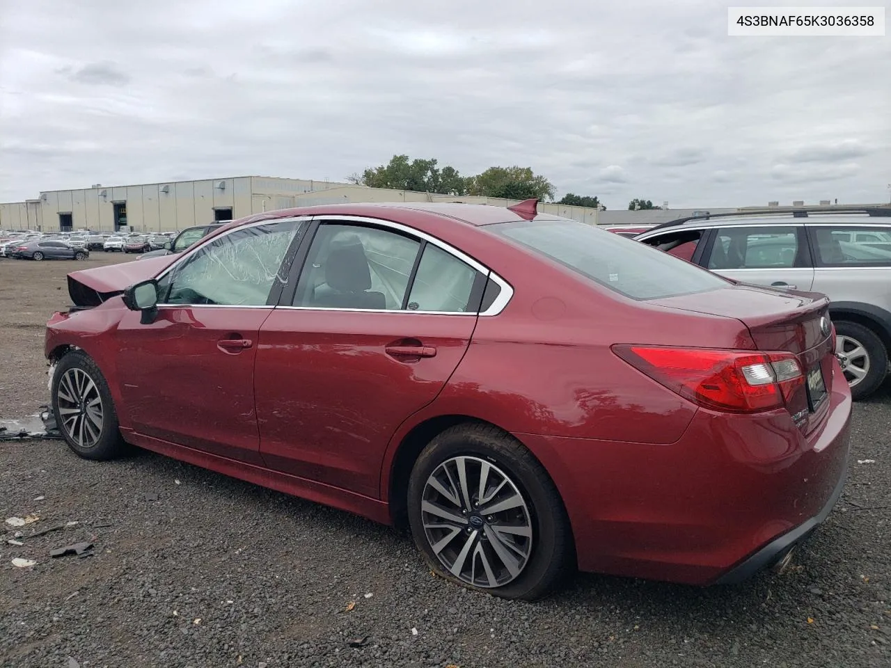 2019 Subaru Legacy 2.5I Premium VIN: 4S3BNAF65K3036358 Lot: 69079274