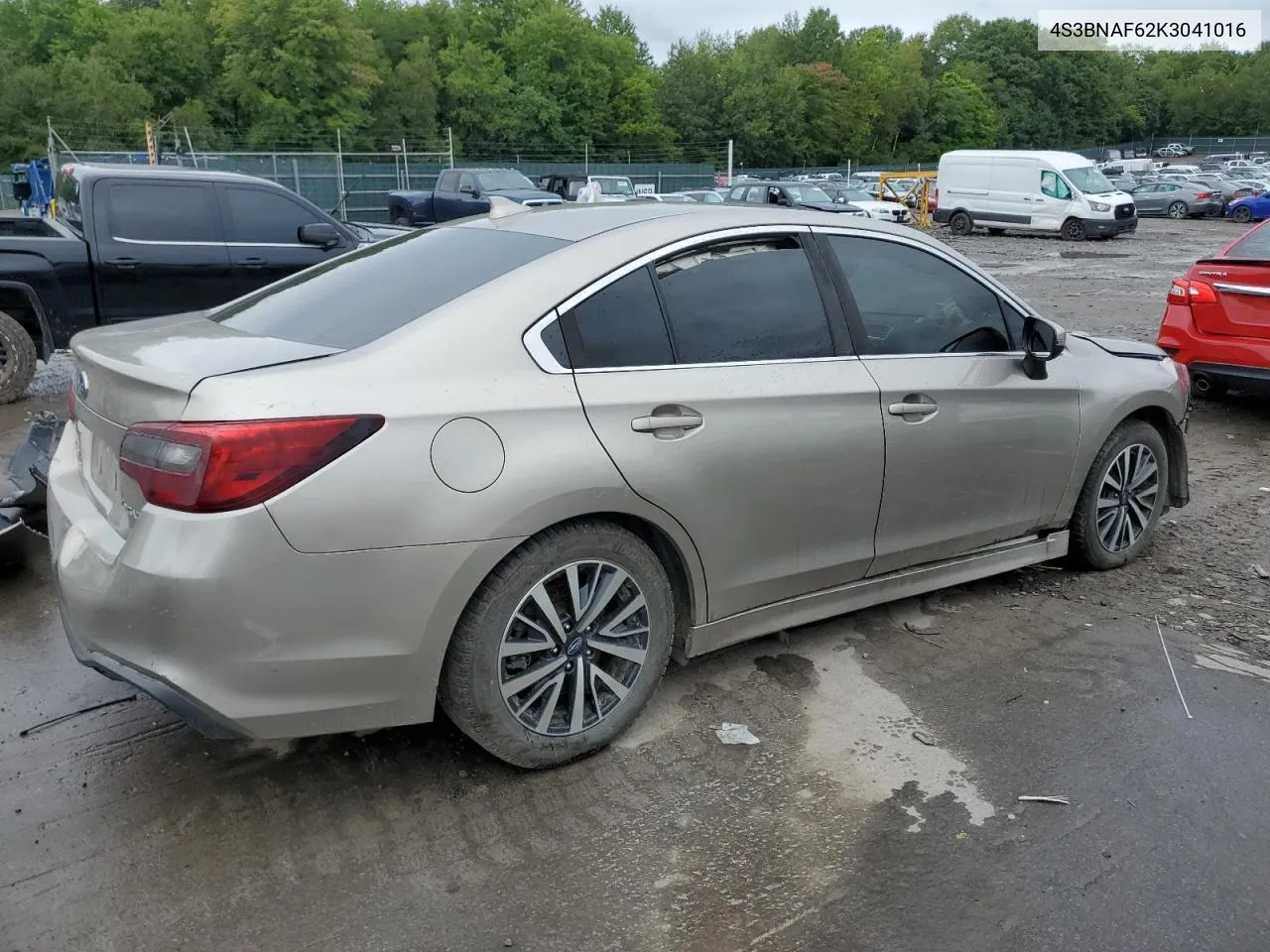 2019 Subaru Legacy 2.5I Premium VIN: 4S3BNAF62K3041016 Lot: 69609064