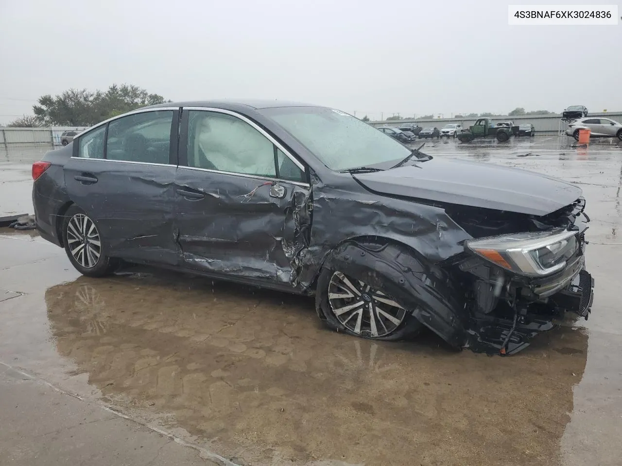 2019 Subaru Legacy 2.5I Premium VIN: 4S3BNAF6XK3024836 Lot: 69882204