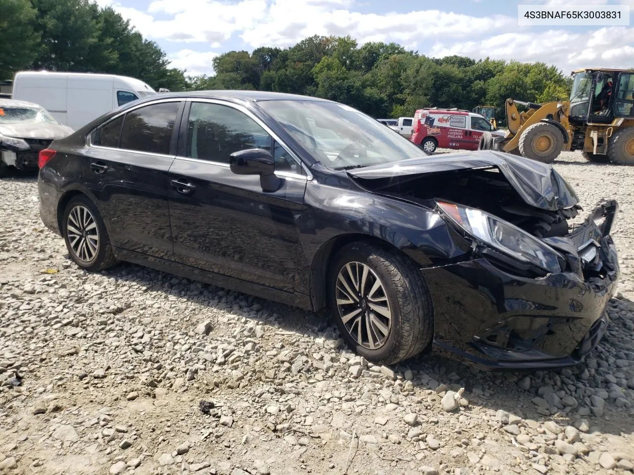 2019 Subaru Legacy 2.5I Premium VIN: 4S3BNAF65K3003831 Lot: 70141894