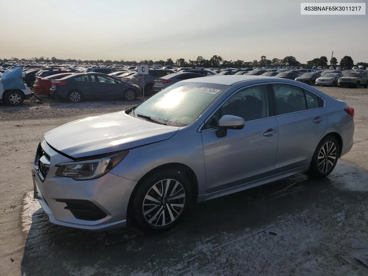 2019 Subaru Legacy 2.5I Premium VIN: 4S3BNAF65K3011217 Lot: 70575054