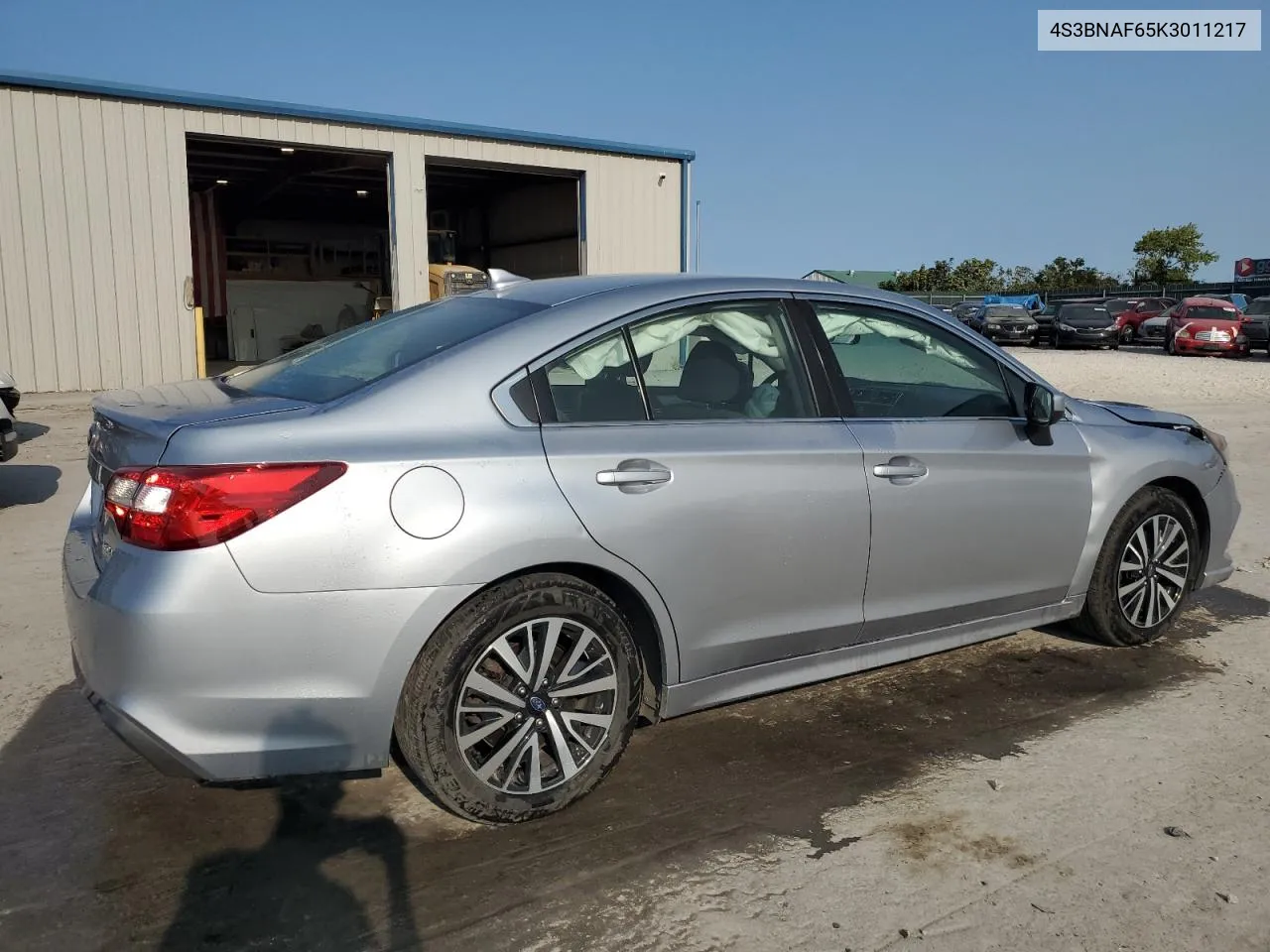 2019 Subaru Legacy 2.5I Premium VIN: 4S3BNAF65K3011217 Lot: 70575054