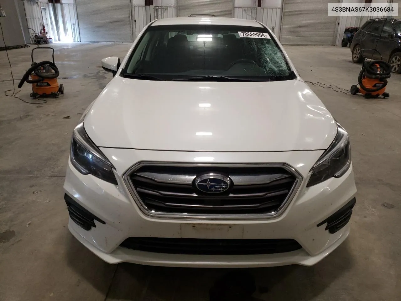 2019 Subaru Legacy Sport VIN: 4S3BNAS67K3036684 Lot: 70669004