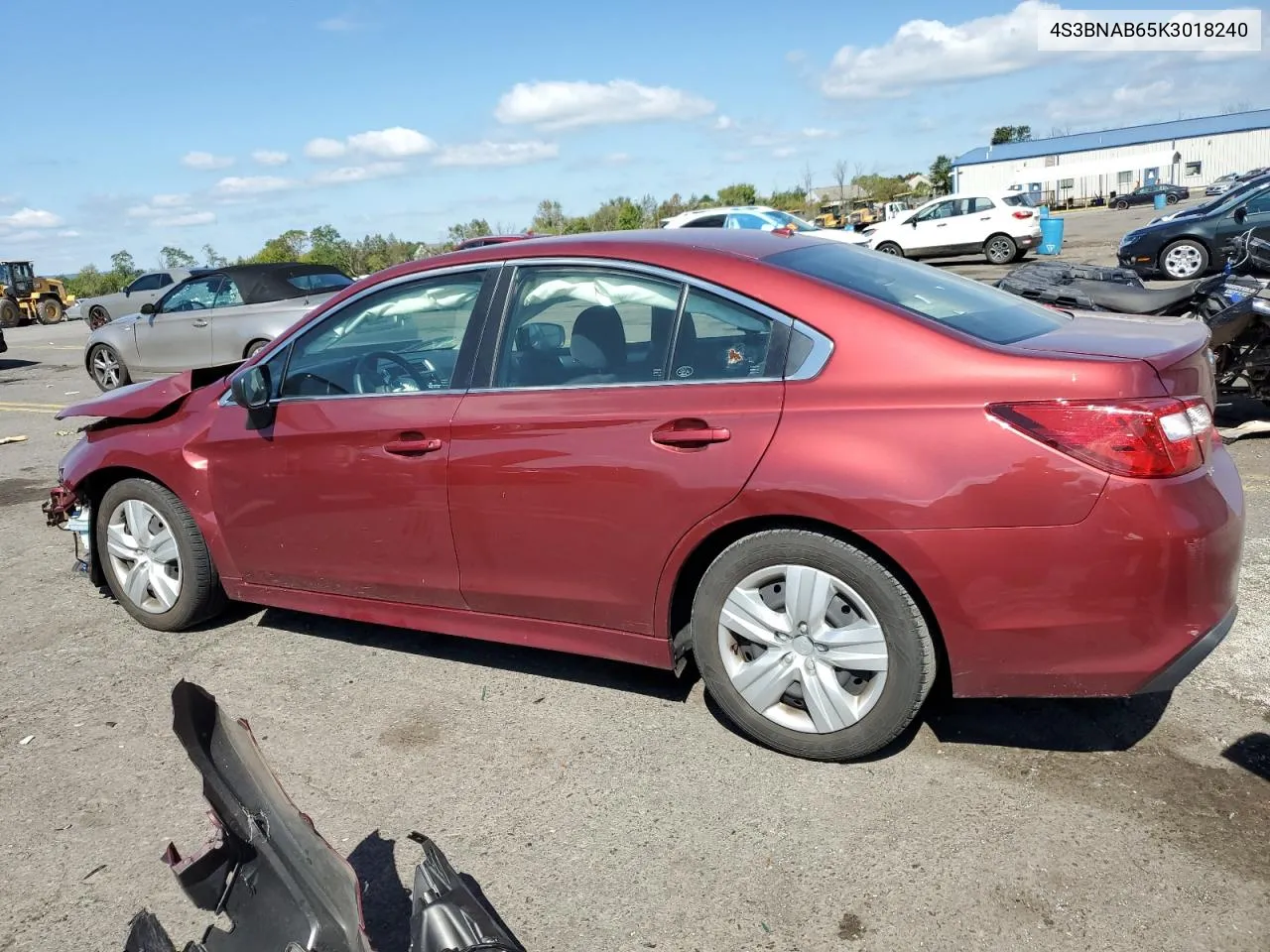 2019 Subaru Legacy 2.5I VIN: 4S3BNAB65K3018240 Lot: 71044294