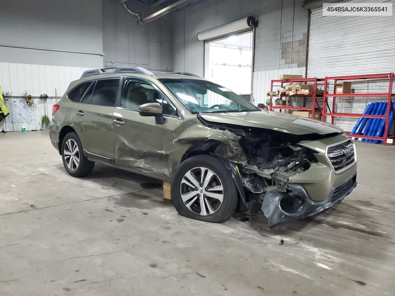 2019 Subaru Outback 2.5I Limited VIN: 4S4BSAJC6K3365541 Lot: 71081014