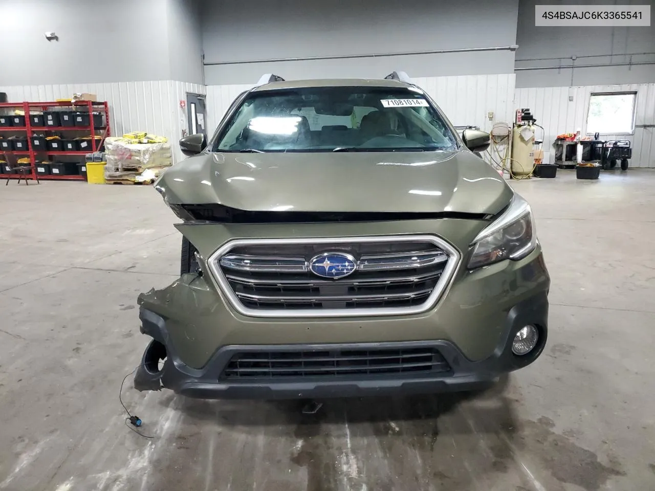 4S4BSAJC6K3365541 2019 Subaru Outback 2.5I Limited