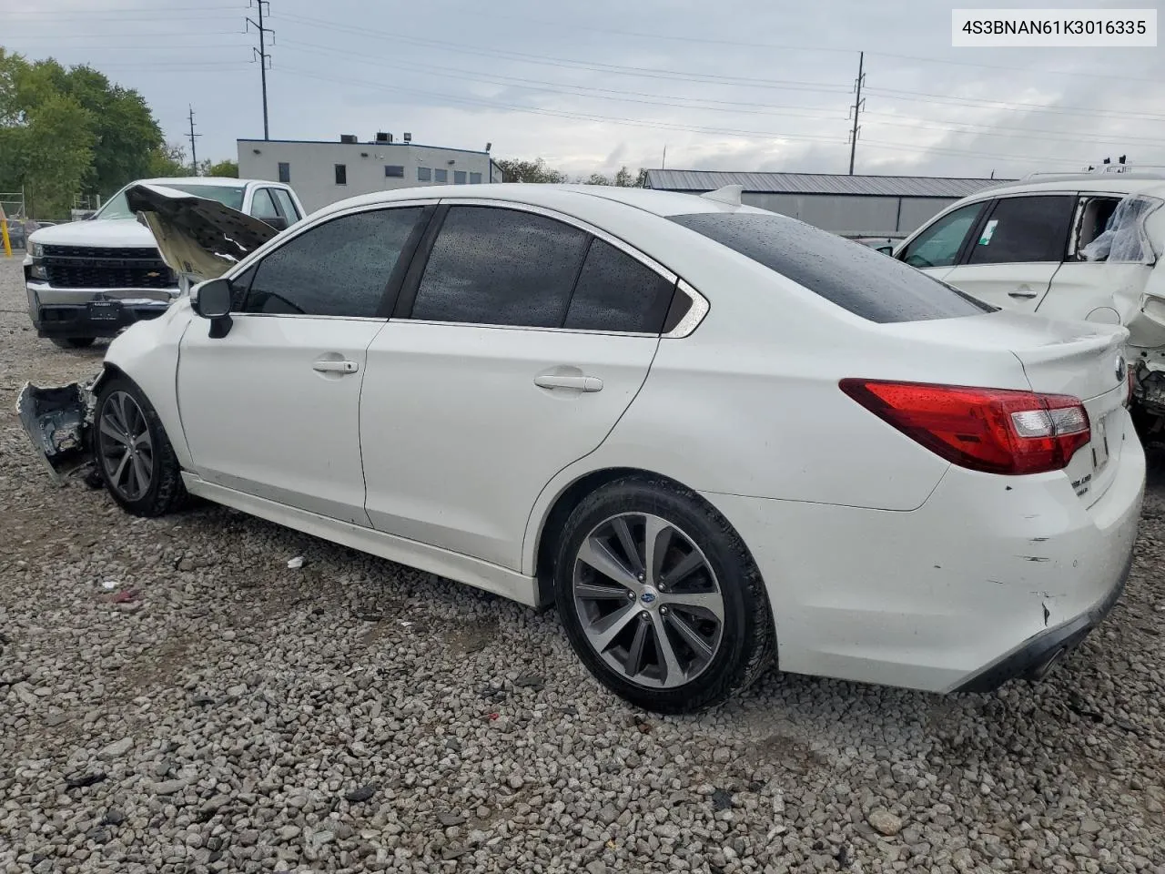 4S3BNAN61K3016335 2019 Subaru Legacy 2.5I Limited