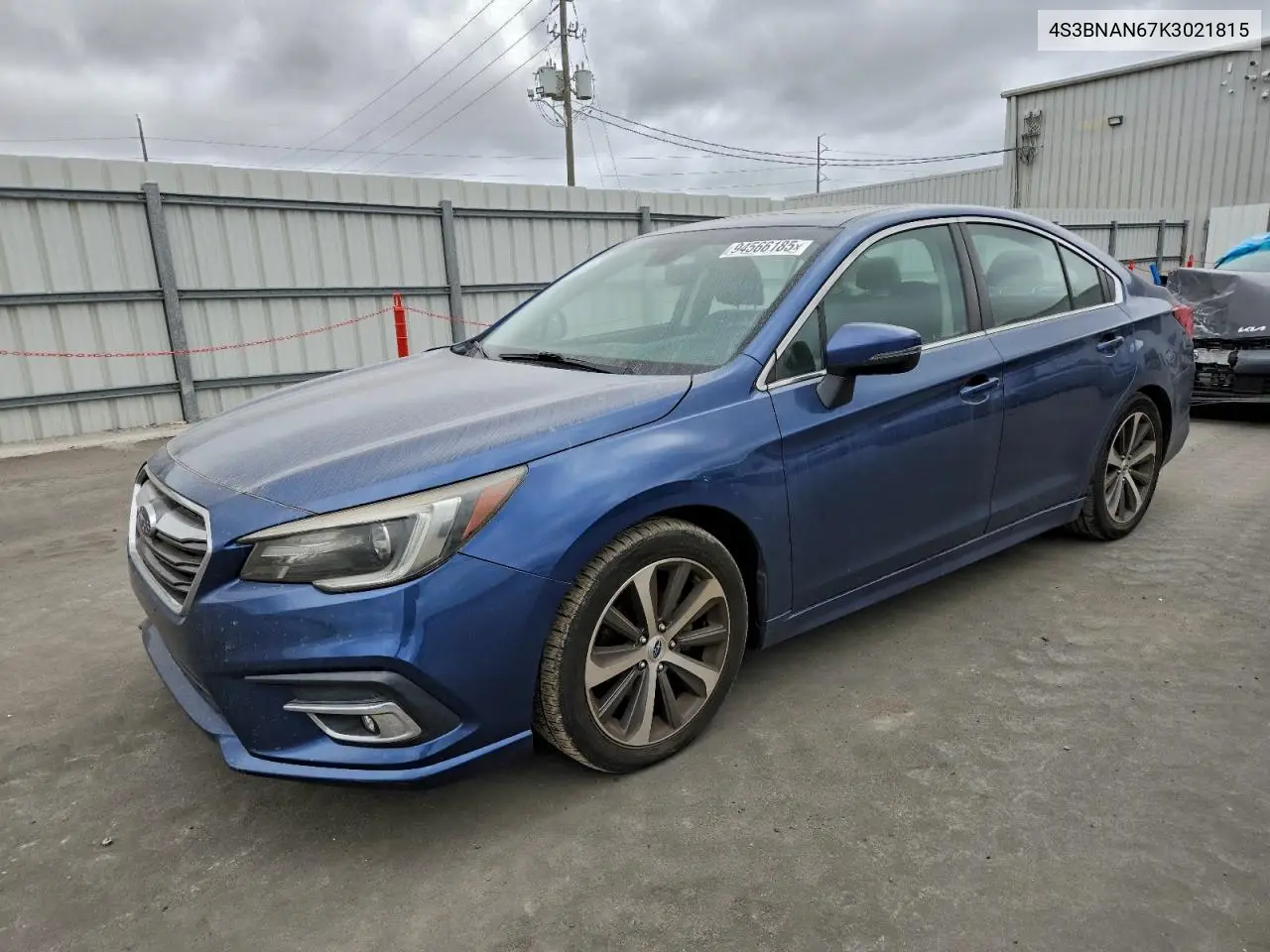 4S3BNAN67K3021815 2019 Subaru Legacy 2.5I Limited