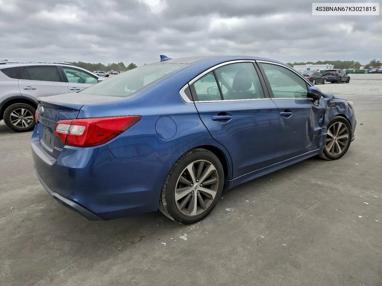 4S3BNAN67K3021815 2019 Subaru Legacy 2.5I Limited