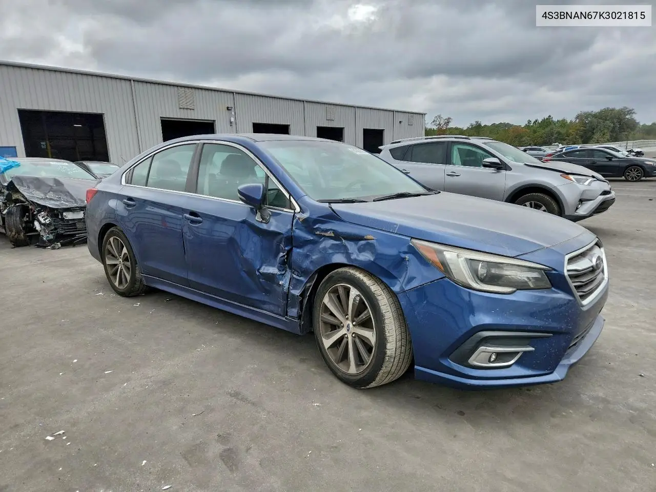 4S3BNAN67K3021815 2019 Subaru Legacy 2.5I Limited
