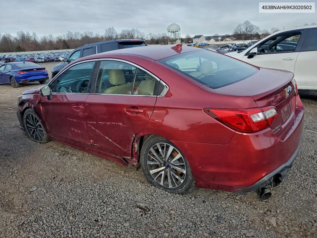4S3BNAH69K3020502 2019 Subaru Legacy 2.5I Premium