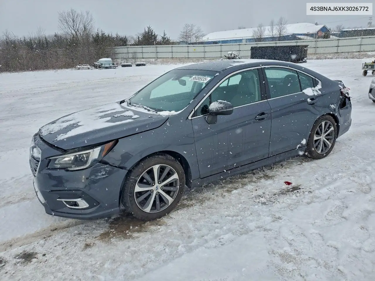 4S3BNAJ6XK3026772 2019 Subaru Legacy 2.5I Limited