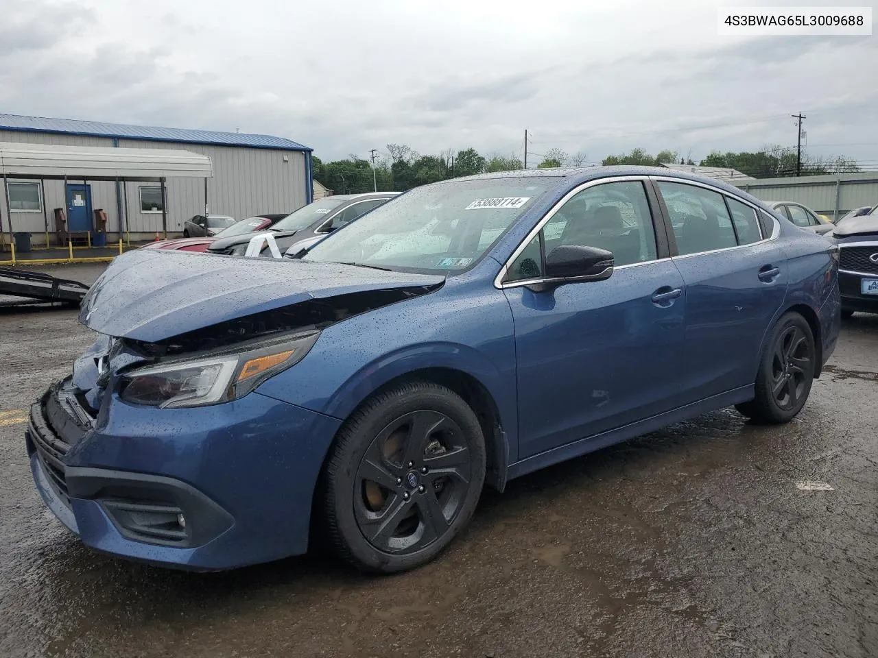 4S3BWAG65L3009688 2020 Subaru Legacy Sport