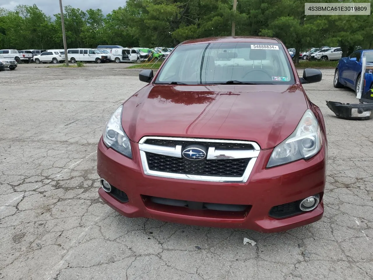 2020 Subaru Legacy 2.5I VIN: 4S3BMCA61E3019809 Lot: 54888834