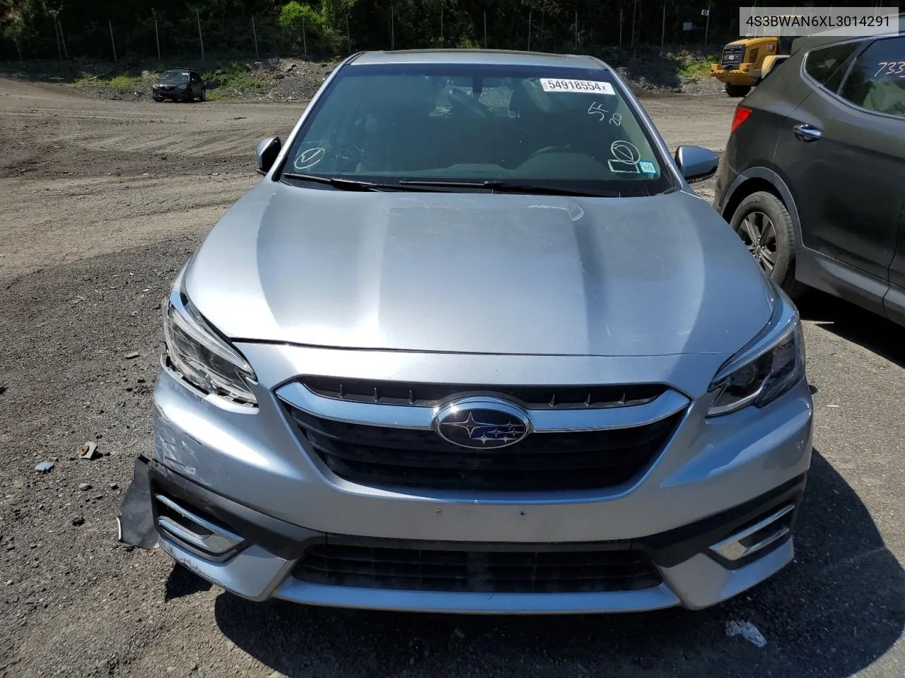 2020 Subaru Legacy Limited VIN: 4S3BWAN6XL3014291 Lot: 54918554