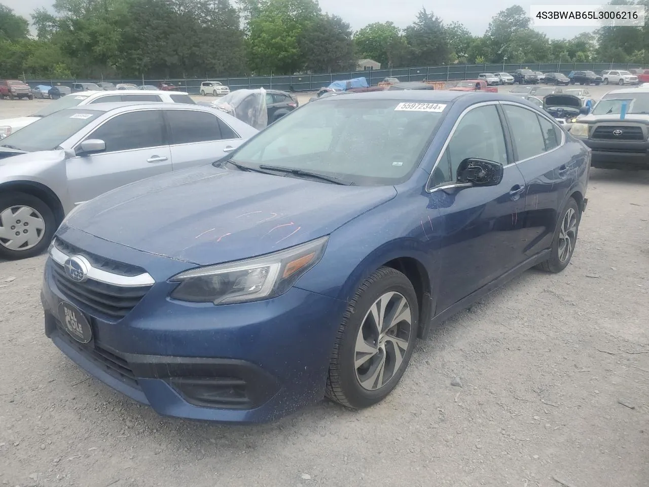 4S3BWAB65L3006216 2020 Subaru Legacy